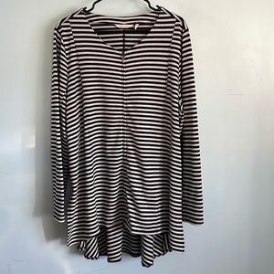 Soft Surroundings zippered high-low tunic